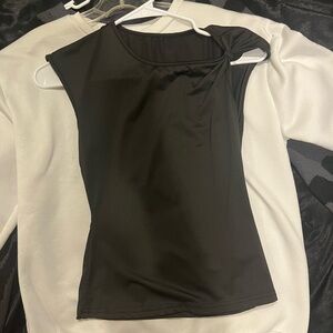 Fashion Nova Black Sleeveless Blouse